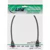 HDMI kabelis High Speed InLine 17601E 1m vyriškas/vyriškas juodas