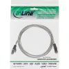 InLine Patch Laidas SF/UTP Cat.5e permatomas 1,5 m