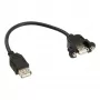 InLine USB 2.0 adapterio laidas A lizdas / A lizdas, 0,2 m