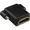 InLine HDMI adapteris A lizdas / A lizdas su flanšu, auksuoti kontaktai, 4K2K