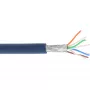 InLine Patch kabelis S/FTP PiMF Cat.6A halogen-free 500 MHz mėlynas 100 m
