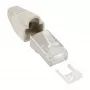 InLine RJ45 8P8C ekranuota jungtis su laidų kreiptuvu ir apsauga nuo lenkimo, 100 vnt.