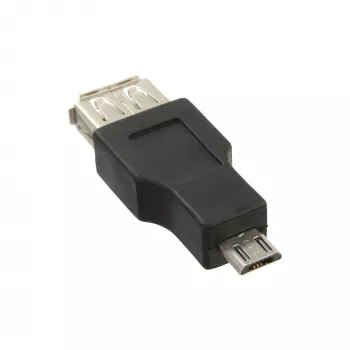 InLine Micro USB adapteris Micro-B kištukas → USB A lizdas 31604