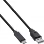 USB 2.0 laidas InLine 35734 USB-C (vyras) į USB-A (vyras) juodas 1,5 m