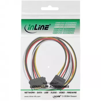 SATA maitinimo prailginimo laidas 1 m, InLine 29651C