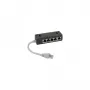 InLine ISDN skirstytuvas su 5x RJ45 lizdais, 15 cm kabeliu ir terminalo rezistoriais