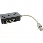 InLine ISDN daliklis 1→8, 0,15 m, su rezistoriais