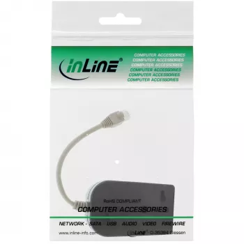 InLine ISDN daliklis 1→8, 0,15 m, su rezistoriais