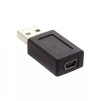 USB 2.0 adapteris A kištukas / mini 5 kontaktų lizdas InLine 33500A