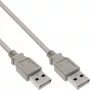 USB 2.0 laidas A tipo kištukas / kištukas smėlio spalvos 3 m InLine 34330H