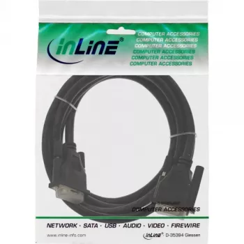 InLine DVI-D laidas 24+1 kištukas / kištukas Dual Link 2 m