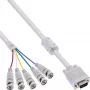Laidas InLine VGA BNC 5x BNC / HD 15 kištukas 5 m
