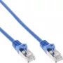 InLine Patch Laidas F/UTP Cat.5e mėlynas 0,3 m