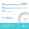 Mesh sistema TP-Link Deco BE65 Tri-band 2.4 GHz 5 GHz 6 GHz Wi-Fi 7