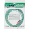 InLine 88151O šviesolaidinis dvipusis kabelis LC/ST 50/125µm OM3 15m