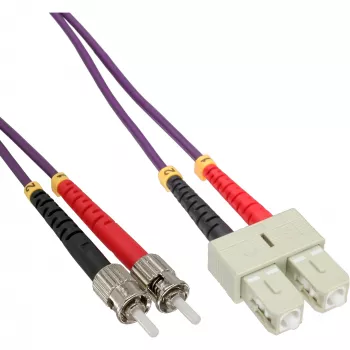 InLine 82525P SC/ST 50/125µm OM4 25m – Dvivėžis optinis šuoliukas