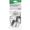 InLine Laikiklis kabeliams su lipnia juosta 8,5 cm, 10 vnt., juodas