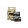 Lipnių etikečių juosta Epson LK-6BKP juoda ant auksinio 2,4 cm termo perdavimo