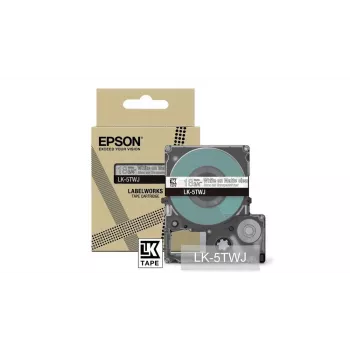 Epson LK-5TWJ Juostelė etiketėms Terminė Transperantinė Balta 1,8 cm