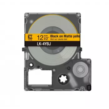 Epson C53S672073 juosta etiketėms juoda ant geltonos