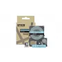 Epson LK-4LAS pilkai šviesiai mėlyna terminio perkėlimo etikečių juosta 1,2 cm