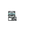 Epson LK-4LAS pilkai šviesiai mėlyna terminio perkėlimo etikečių juosta 1,2 cm