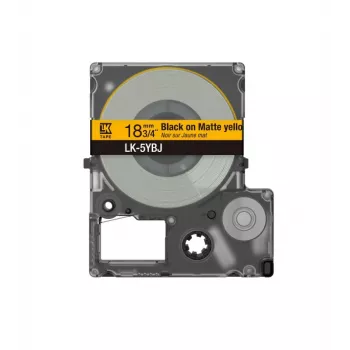 Juosta etikečių spausdinimui Epson C53S672074 Juoda ant geltonos 1,8 cm