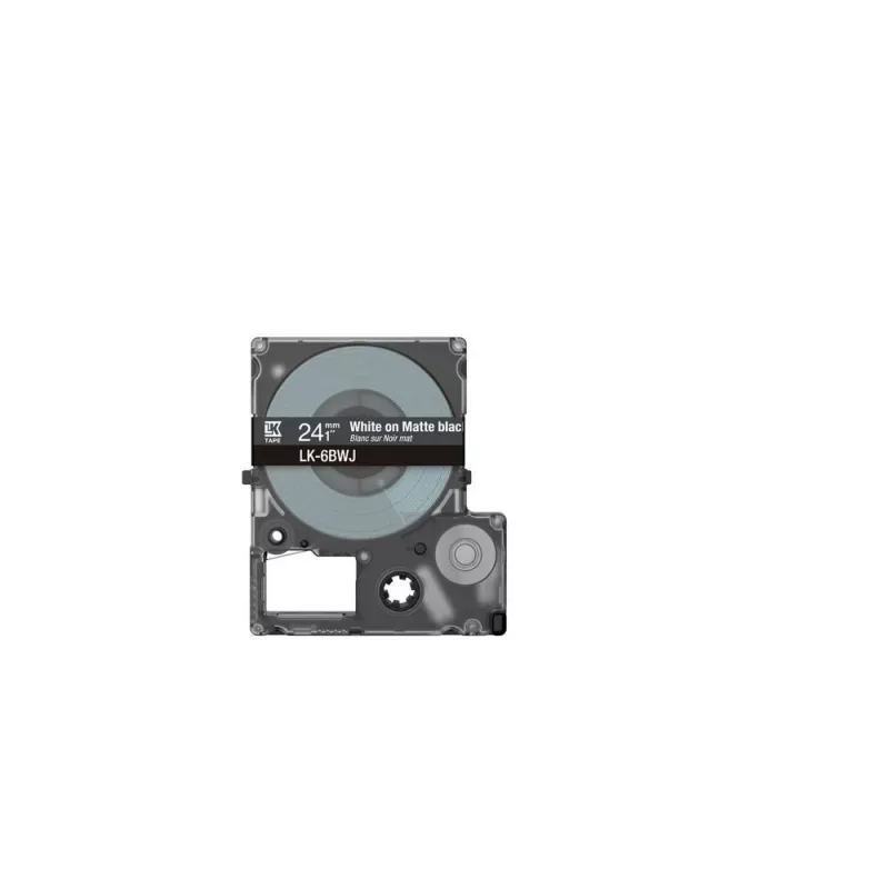 Epson LK-6BWJ juoda balta etikečių juosta terminiam perkėlimui 2.4 cm