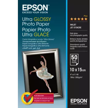 Epson itin blizgus nuotraukų popierius - 10x15 cm - 50 lapų