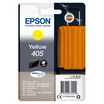 Epson 405 original geltona kasetė (standartinis derlius, 5,4 ml)