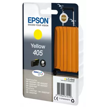 Epson 405 original geltona kasetė (standartinis derlius, 5,4 ml)