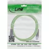 InLine pramoninis tinklo kabelis, M12 8 kontaktų X-koduotas kištukas/kištukas, Cat.6A PUR 5m