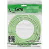InLine pramoninis tinklo kabelis, M12 8 kontaktų X-kodavimas į RJ45 kištuką, Cat.6A PUR 15m