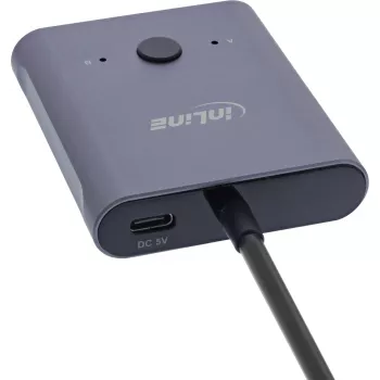 InLine USB-C jungiklis, dvipusis, 10Gb/s, 100W