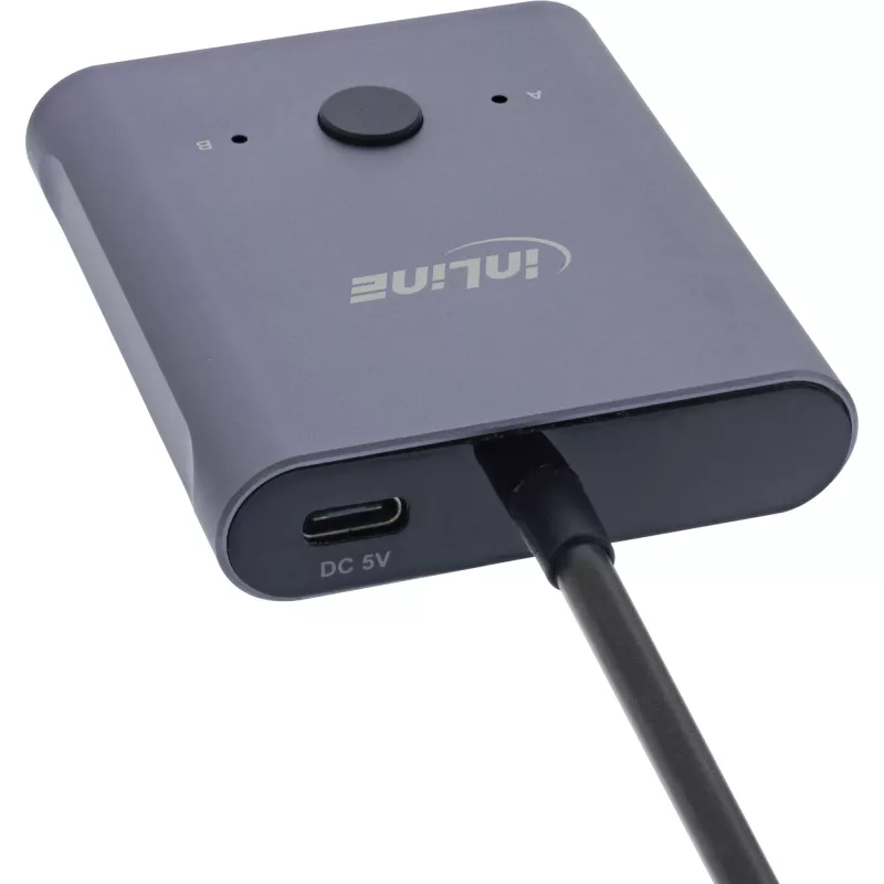 InLine USB-C jungiklis, dvipusis, 10Gb/s, 100W