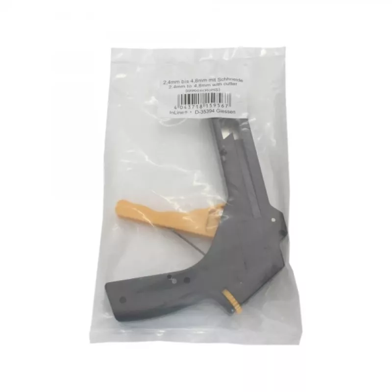 Pistoletas kabelių raiščiams su pjovikliu InLine 2,4–4,8 mm