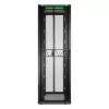 APC NetShelter SX Server Rack Gen 2, 48U, 2258H x 750W x 1200D mm, su šoninėmis plokštėmis, juoda