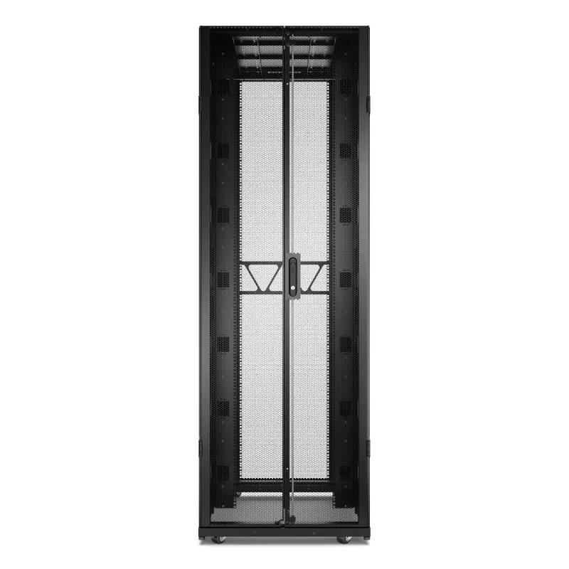 APC NetShelter SX Server Rack Gen 2, 48U, 2258H x 750W x 1200D mm, su šoninėmis plokštėmis, juoda