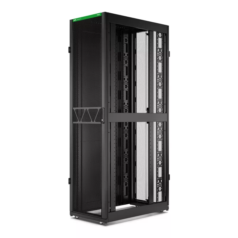 APC NetShelter SX Server Rack Gen 2 48U 2258H x 600W x 1070D mm su šoninėmis sienelėmis, juoda