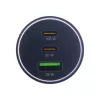 InLine automobilinis USB įkroviklis su Power Delivery, 2x USB-C + QC USB-A, juodas