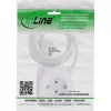 InLine 16499A Įkrovimo kubas 3x kištukinis lizdas 2x USB-C 2x USB-A baltas 2m