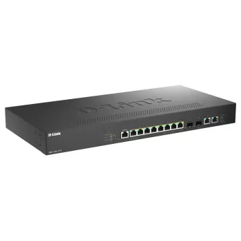 D-Link DMS-1250-12TP/E valdomas tinklo jungiklis 2.5G Ethernet (100/1000/2500) su PoE juodas