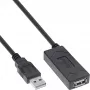 InLine USB 2.0 aktyvus ilgintuvas, USB-A kištukas / lizdas, 12,5 m