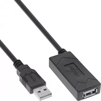 InLine USB 2.0 aktyvus ilgintuvas, USB-A kištukas / lizdas, 7,5 m
