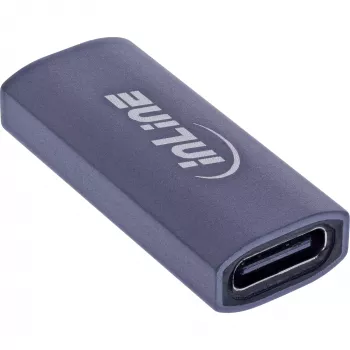 USB-C lyties keitiklis InLine 35900E pilkas, USB-C jungtis 1 → USB-C jungtis 2