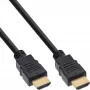 InLine HDMI laidas, HDMI High Speed su Ethernet, kištukas / kištukas, juodas, 22 m