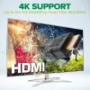 InLine HDMI kabelis, HDMI High Speed su Ethernet, kištukas / kištukas, juodas, 3 m