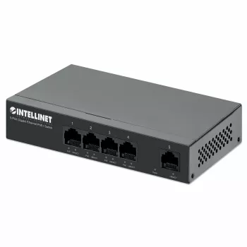 Intellinet 561792 tinklo jungiklis Gigabit Ethernet (10/100/1000) Power over Ethernet (PoE) juodas