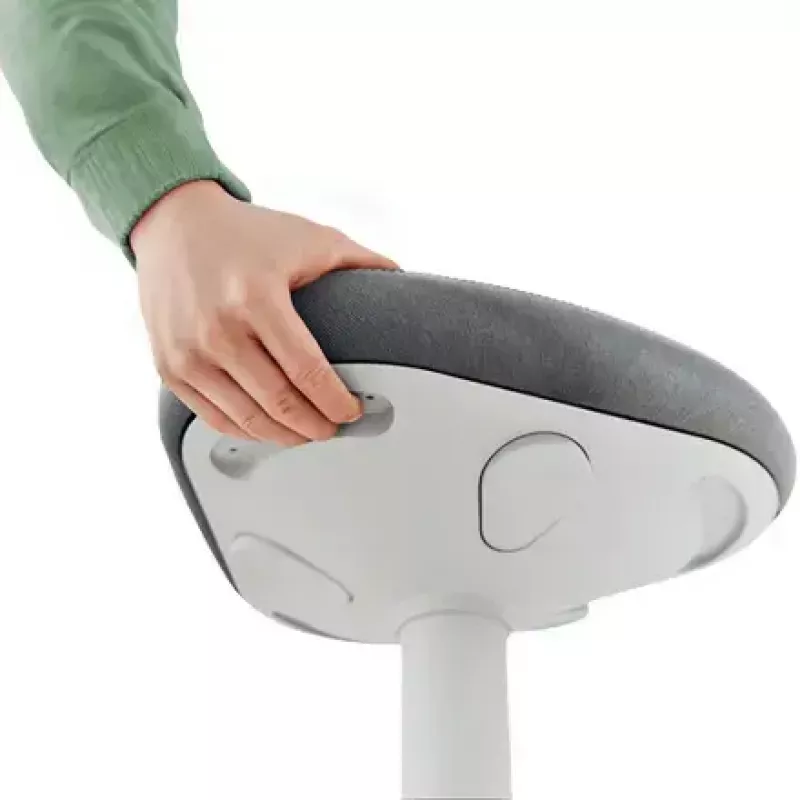 Biuro kėdė Leitz 65450085 su paminkštintu sėdėjimu, pilka, plastikinis rėmas