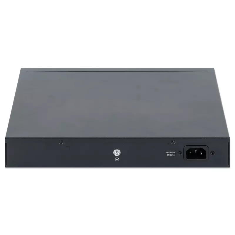 Intellinet 10 prievadų L2+ pilnai valdomas PoE++ jungiklis su 8 Gigabit eterneto prievadais ir 2 SFP jungtimis